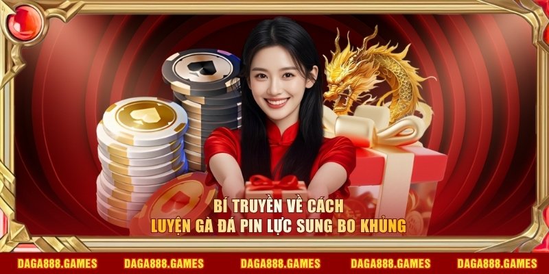 cách luyện gà đá pin